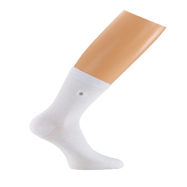 2-er Pack Snap Sock Baumwolle Basic weiss